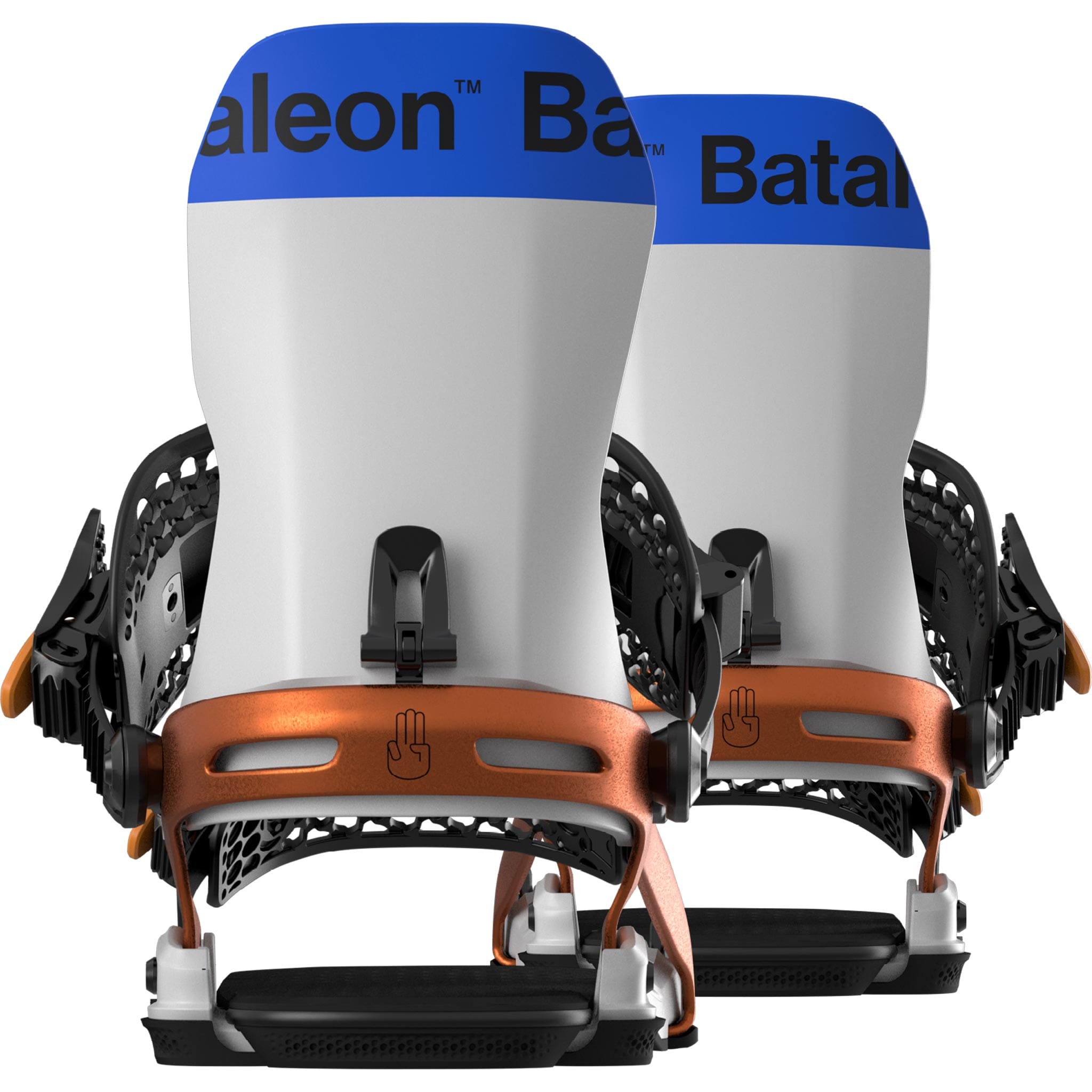 Bataleon Blaster AW Snowboard Binding Bone White Copper 2025 Mens Bindings