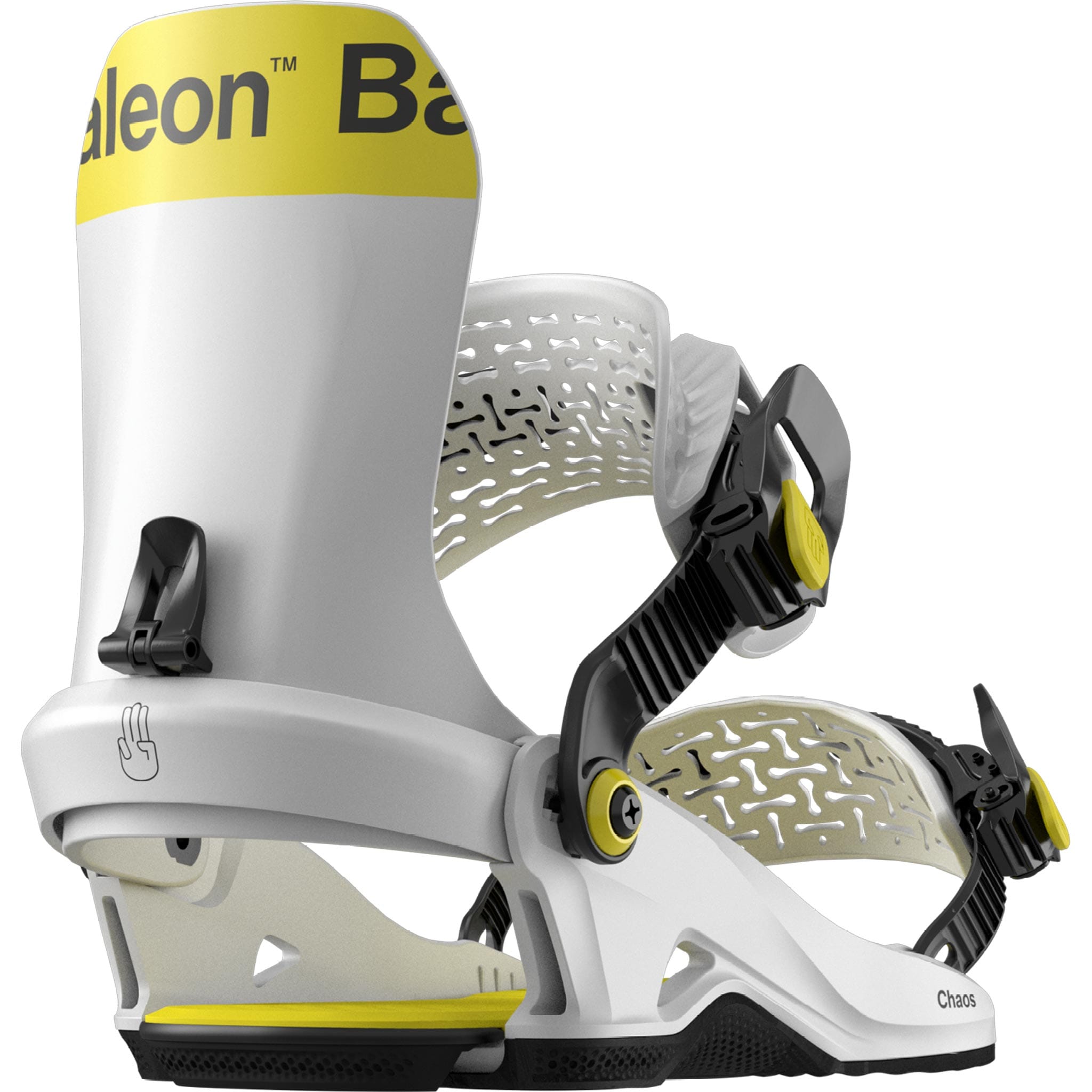 Bataleon Chaos HW Snowboard Binding Bone White 2025 Mens Bindings