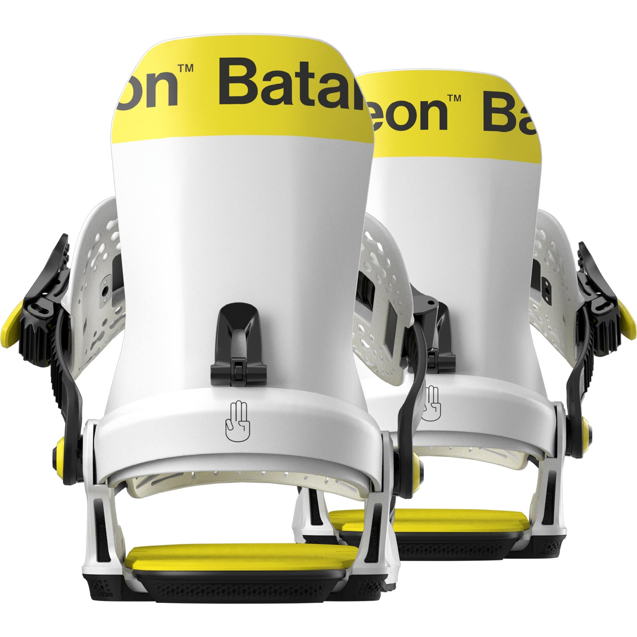 Bataleon Chaos HW Snowboard Binding Bone White 2025 Mens Bindings