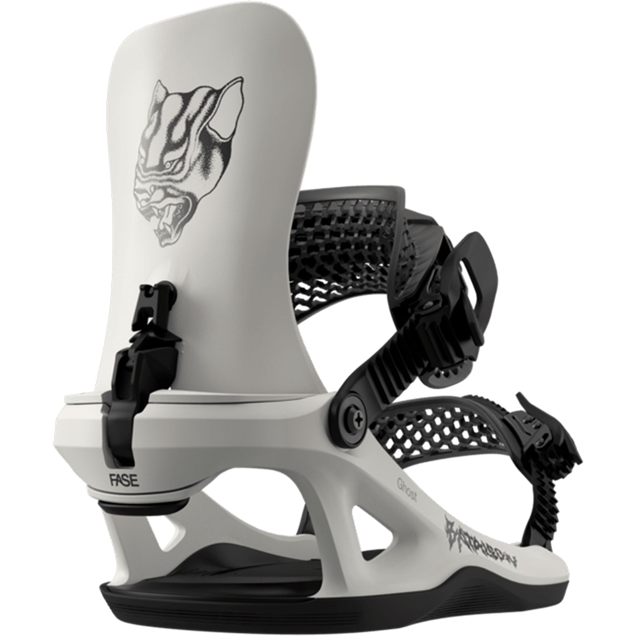 Bataleon Ghost FASE Snowboard Binding Bone White 2027 Mens Snowboard Bindings