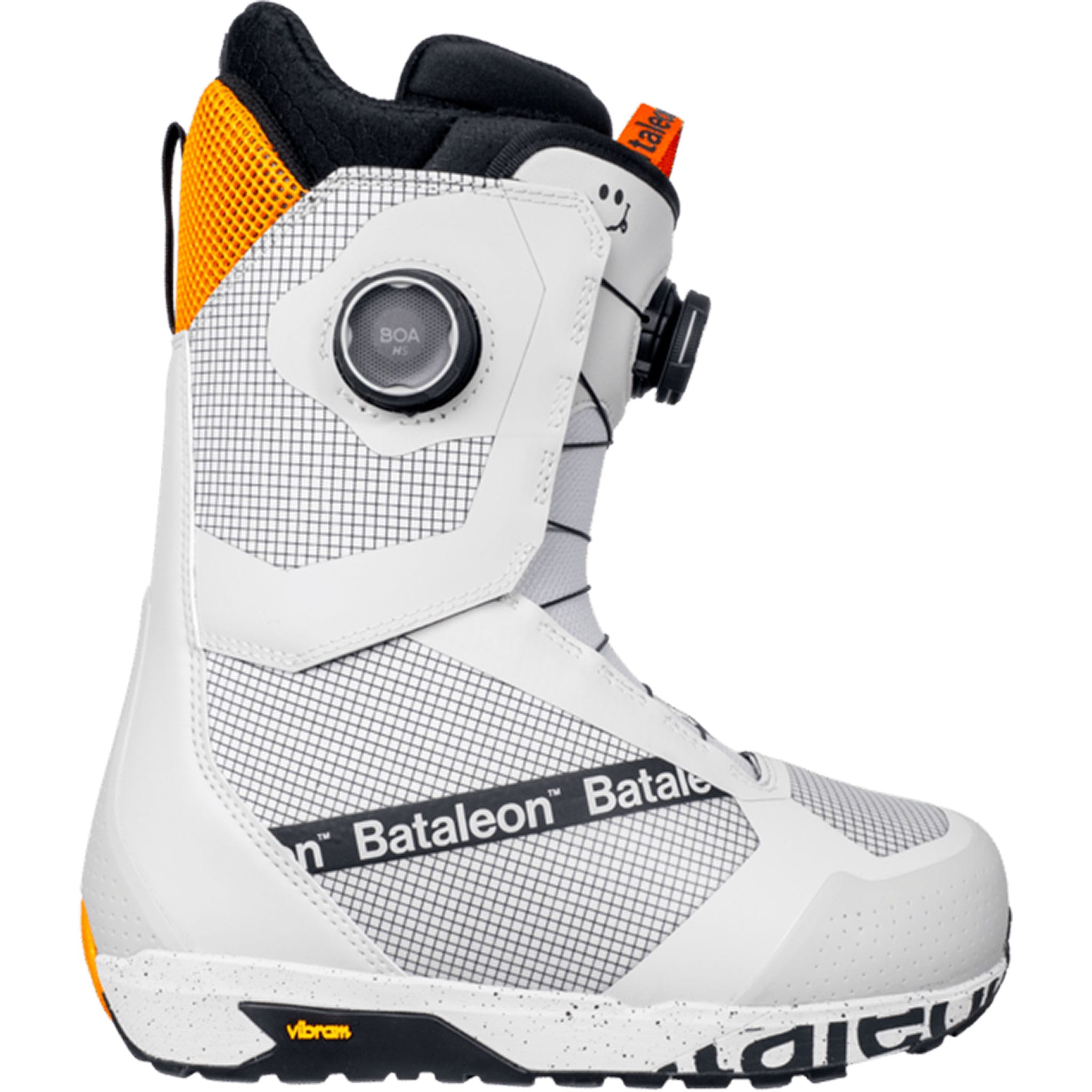 Bataleon Salsa Double BOA Snowboard Boots Gray Sunset 2027 Mens Snowboard Boots