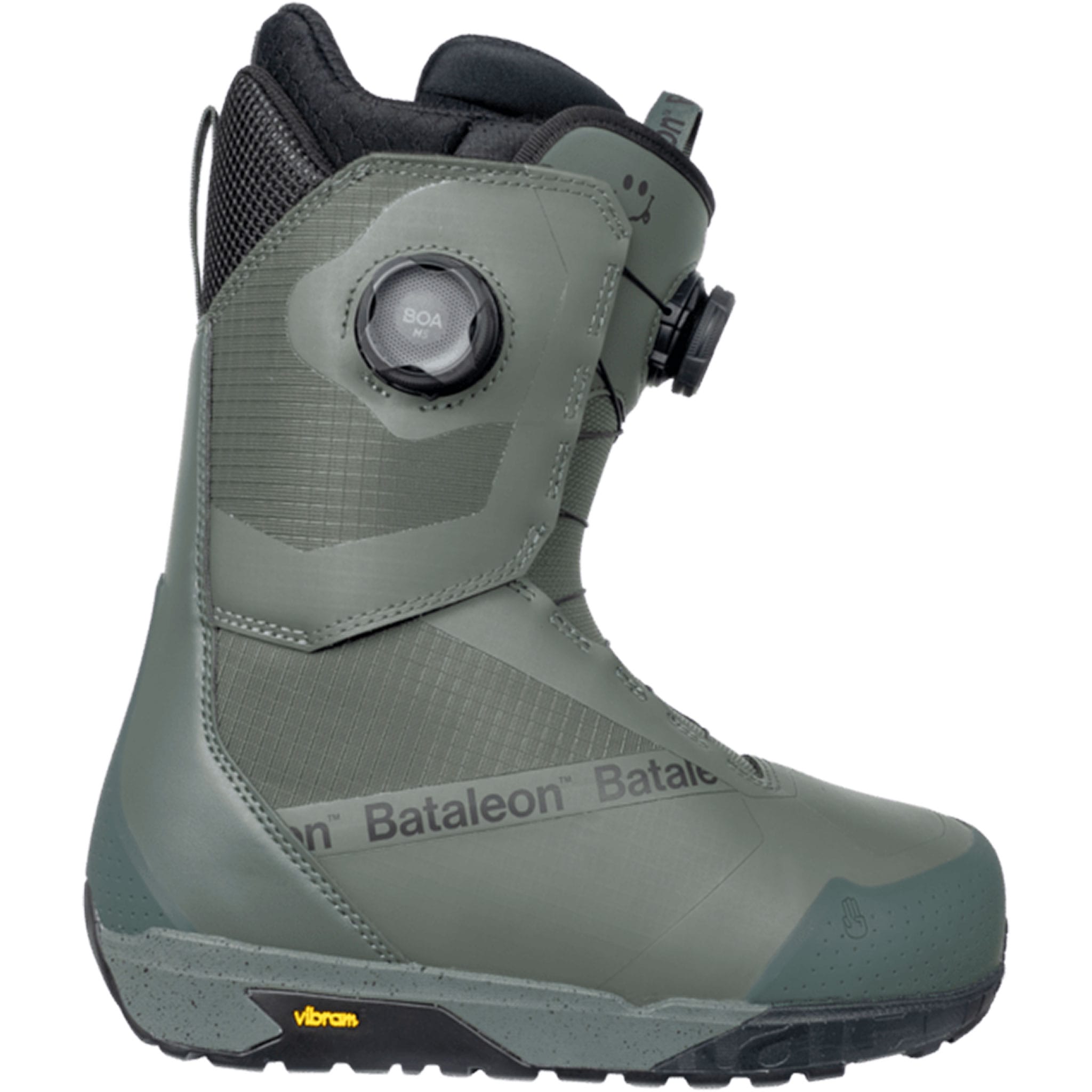 Bataleon Salsa Double BOA Snowboard Boots Thyme Green 2027 Mens Snowboard Boots