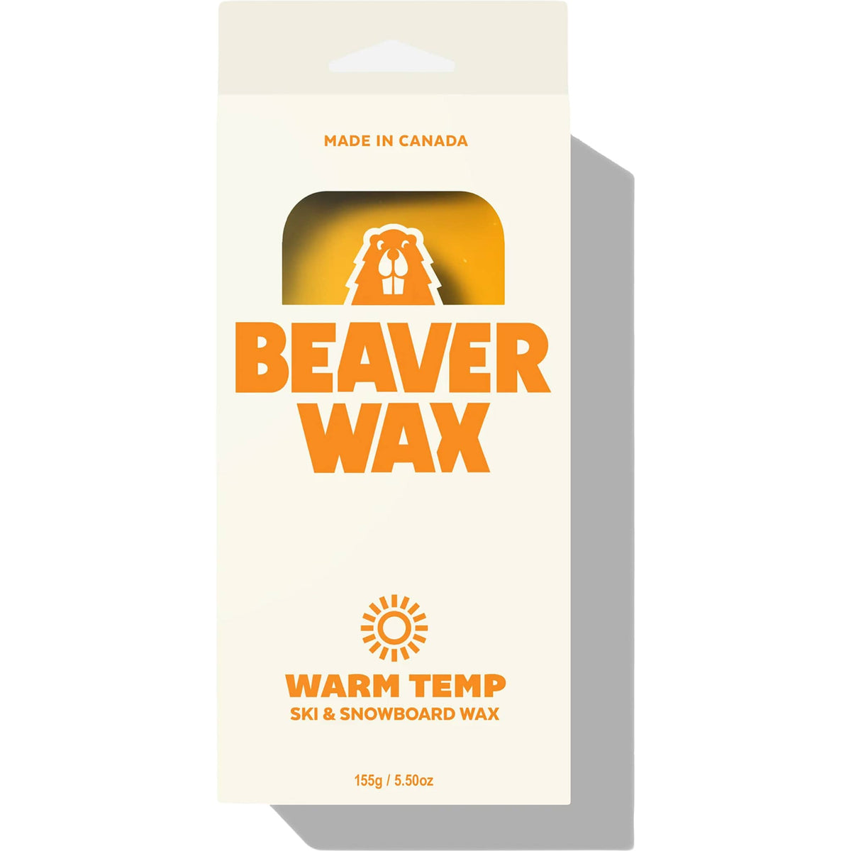 Beaver Wax Classic Warm Temp Bars 155G Tools & Tuning
