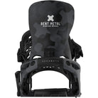 Bent Metal Lightning Supermatic Snowboard Binding Black 2026 Mens Snowboard Bindings