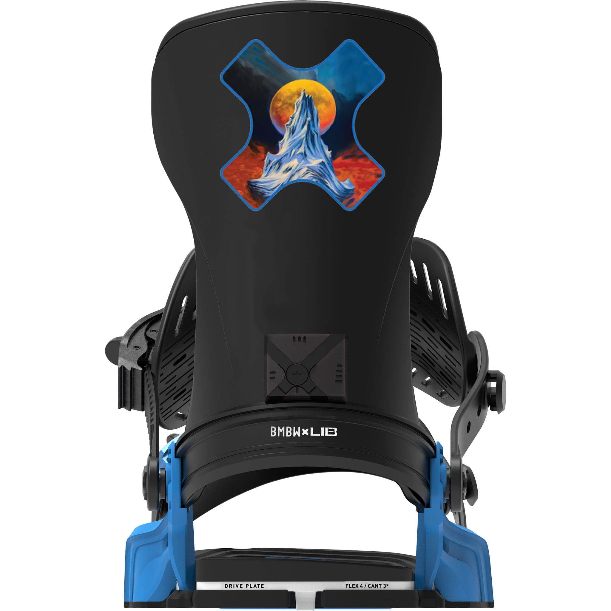 Bent Metal Transfer Snowboard Binding Blue Black 2027 Mens Snowboard Bindings