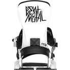 Bent Metal Transfer Snowboard Binding White 2025 Mens Bindings