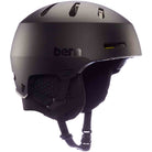 Bern Macon 2.0 MIPS with Stealth Slider Matte Black 2025 Snowboard Helmet