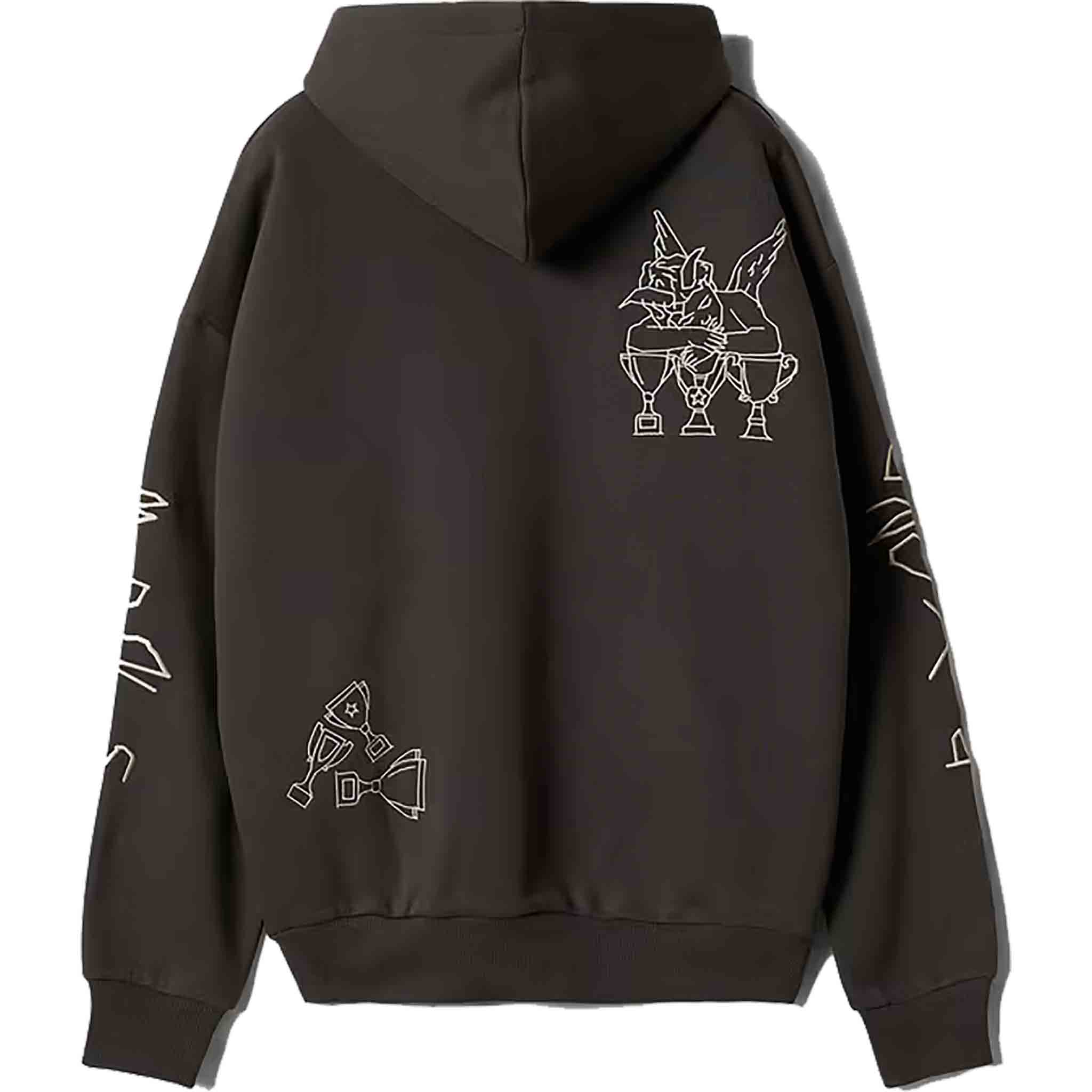 Beyond Medals Angel Hoodie 2.0 Black Grey Sweatshirts