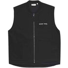 Beyond Medals Baekkel Canvas Vest Black Mens Thermal