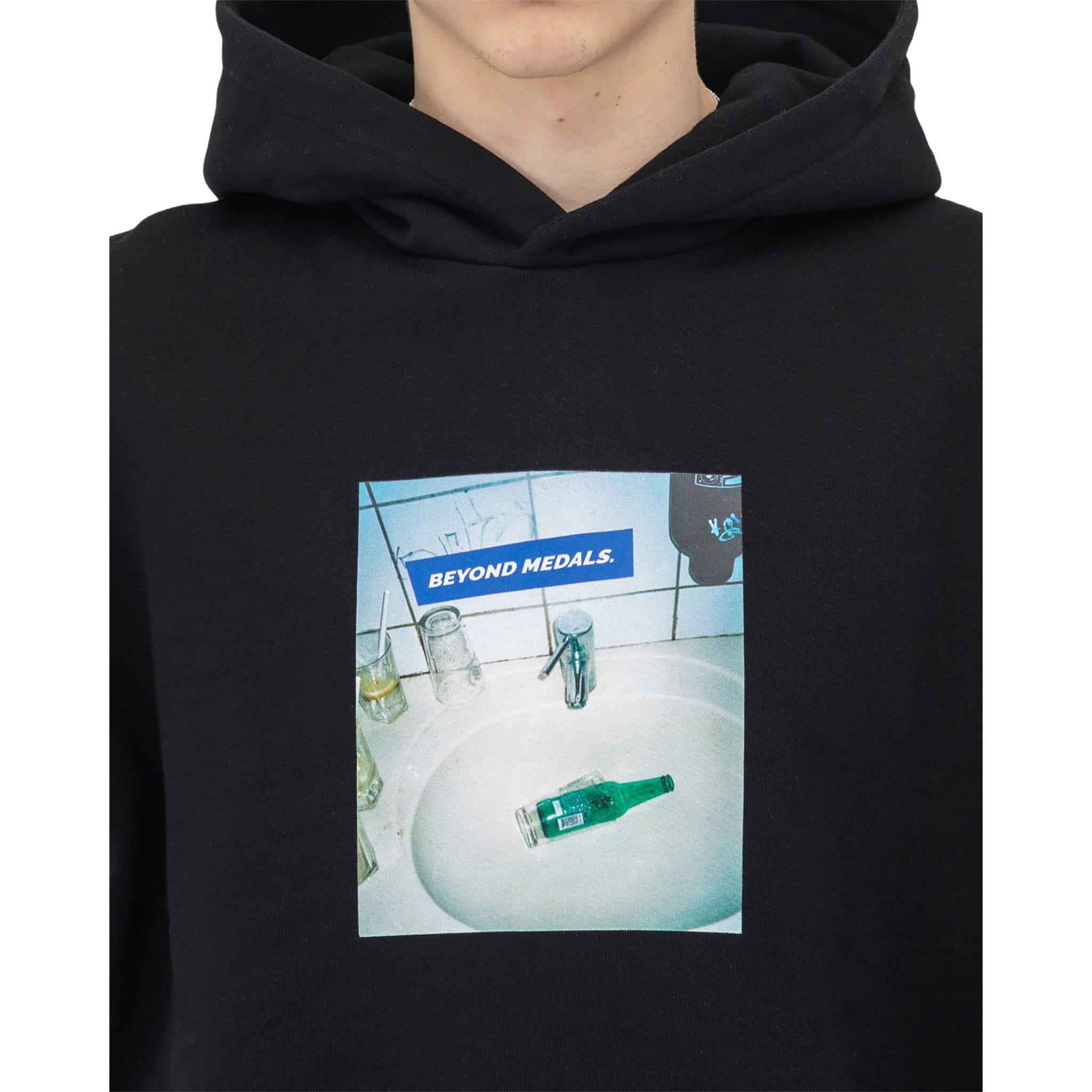 Beyond Medals Bottle Hoodie Black Sweatshirts