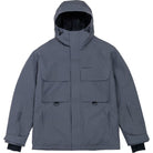 Beyond Medals Cargo Jacket 2L Grey Mens Snowboard Coat