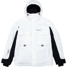 Beyond Medals Cargo Jacket 2L White Mens Snowboard Coat