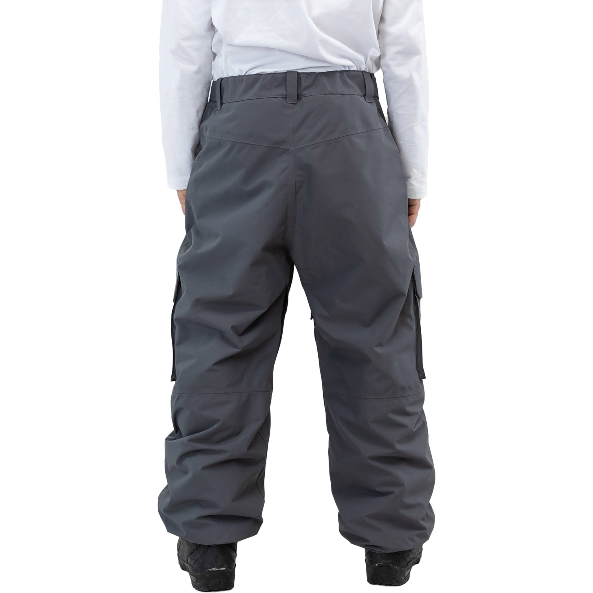 Beyond Medals Cargo Pant 2L Grey Mens Snowboard Pants