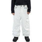 Beyond Medals Cargo Pant 2L White Mens Snowboard Pants