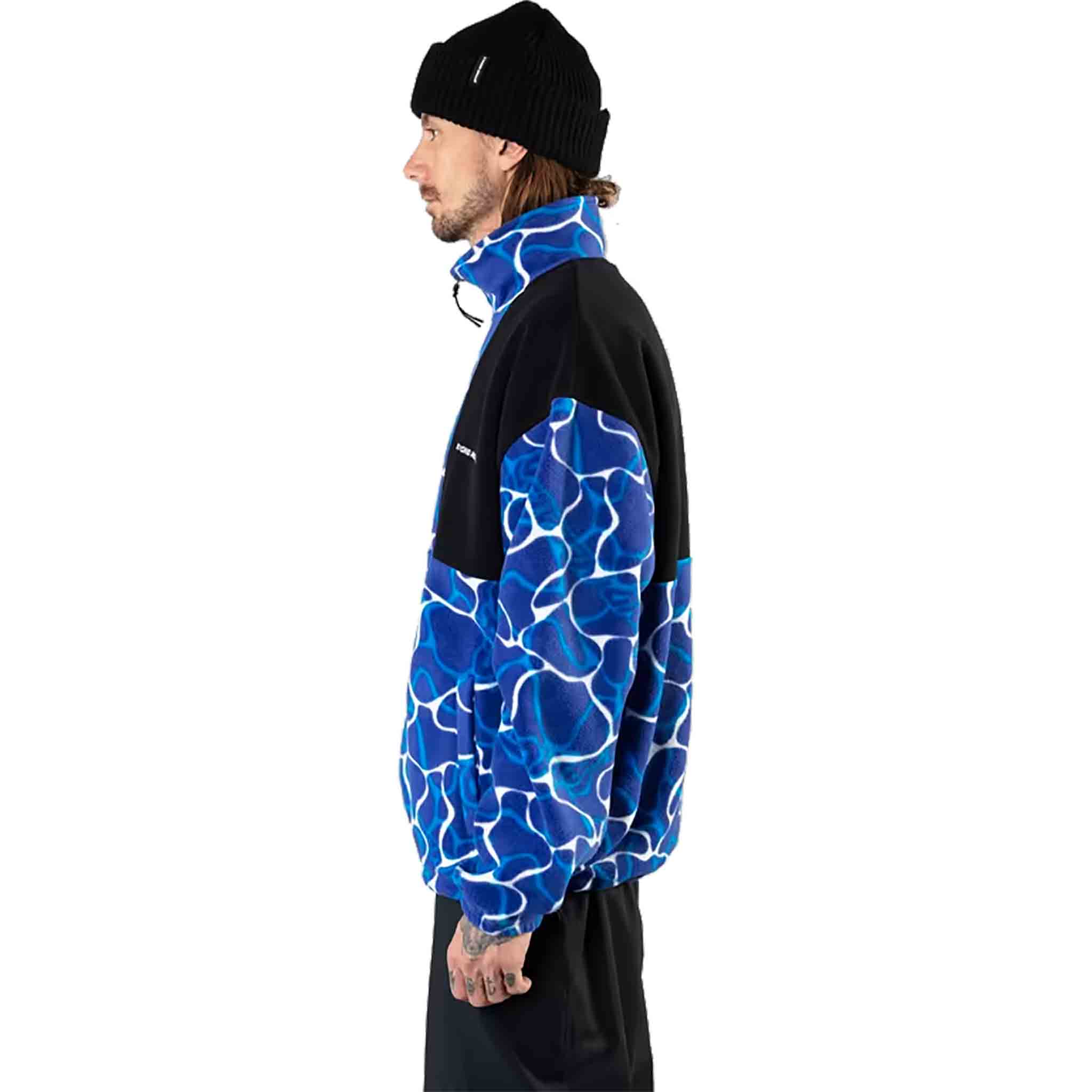 Beyond Medals Fleece Jacket Blue Casual Jackets