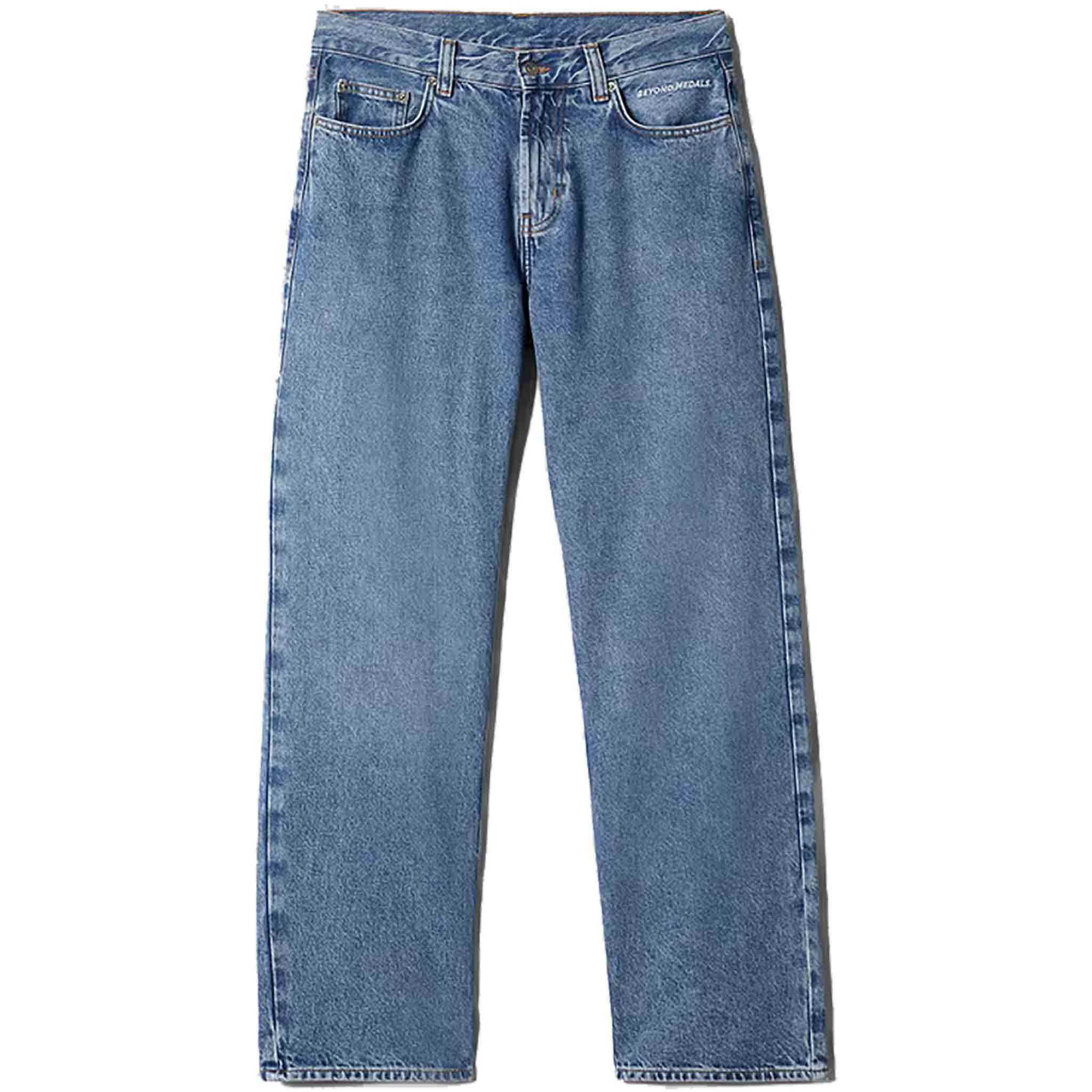 Beyond Medals Loose Jean Blue Pants