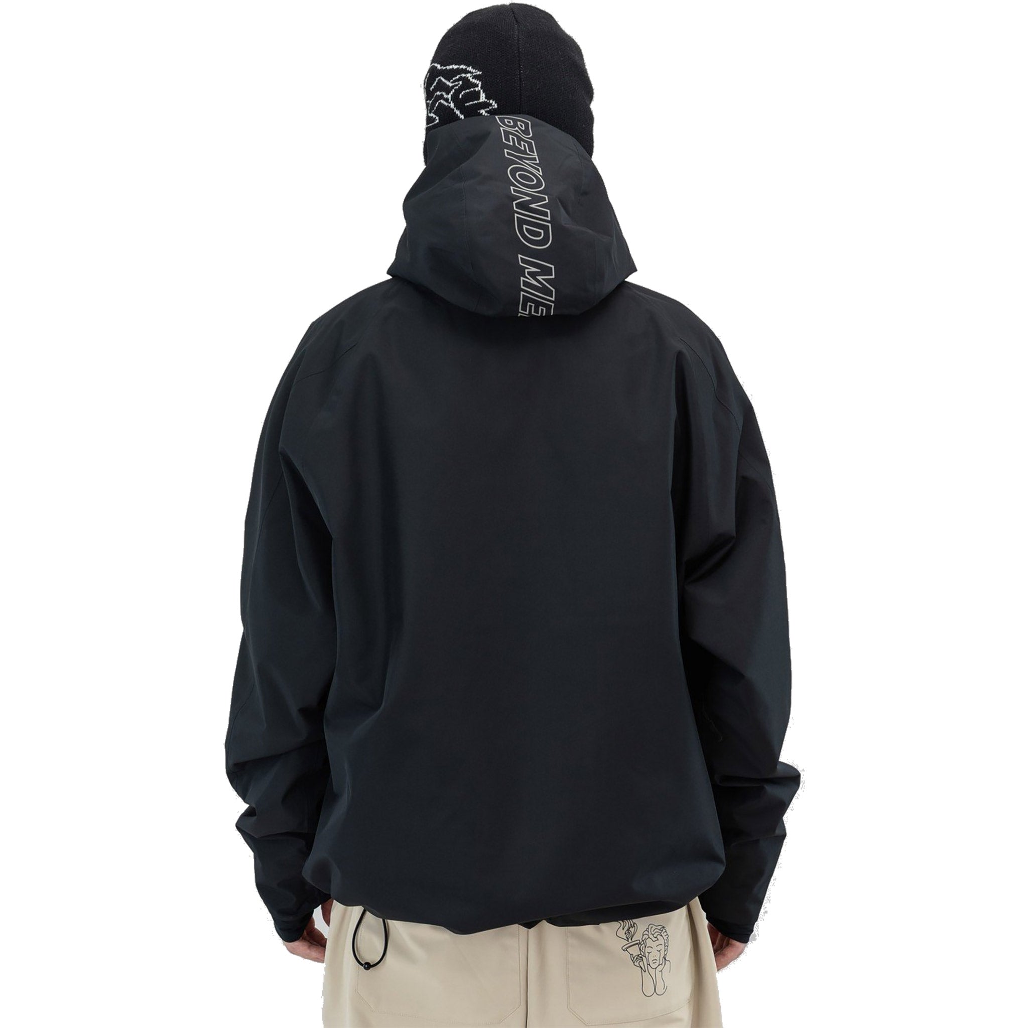 Beyond Medals Nostalgia Jacket 2L Black Mens Snowboard Coat