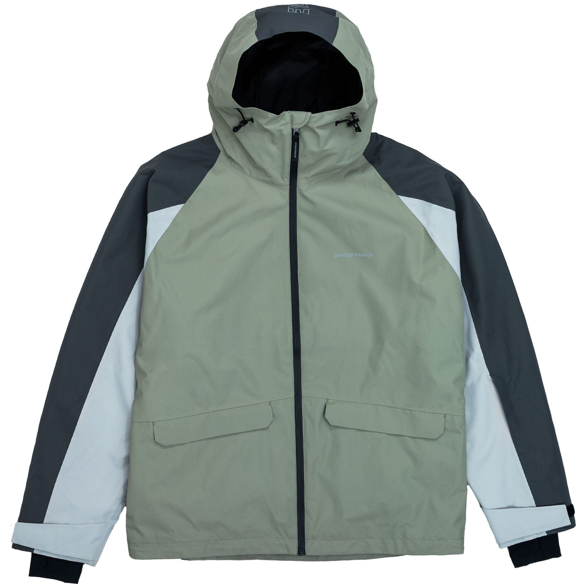 Beyond Medals Nostalgia Jacket 2L Green Mens Snowboard Jackets
