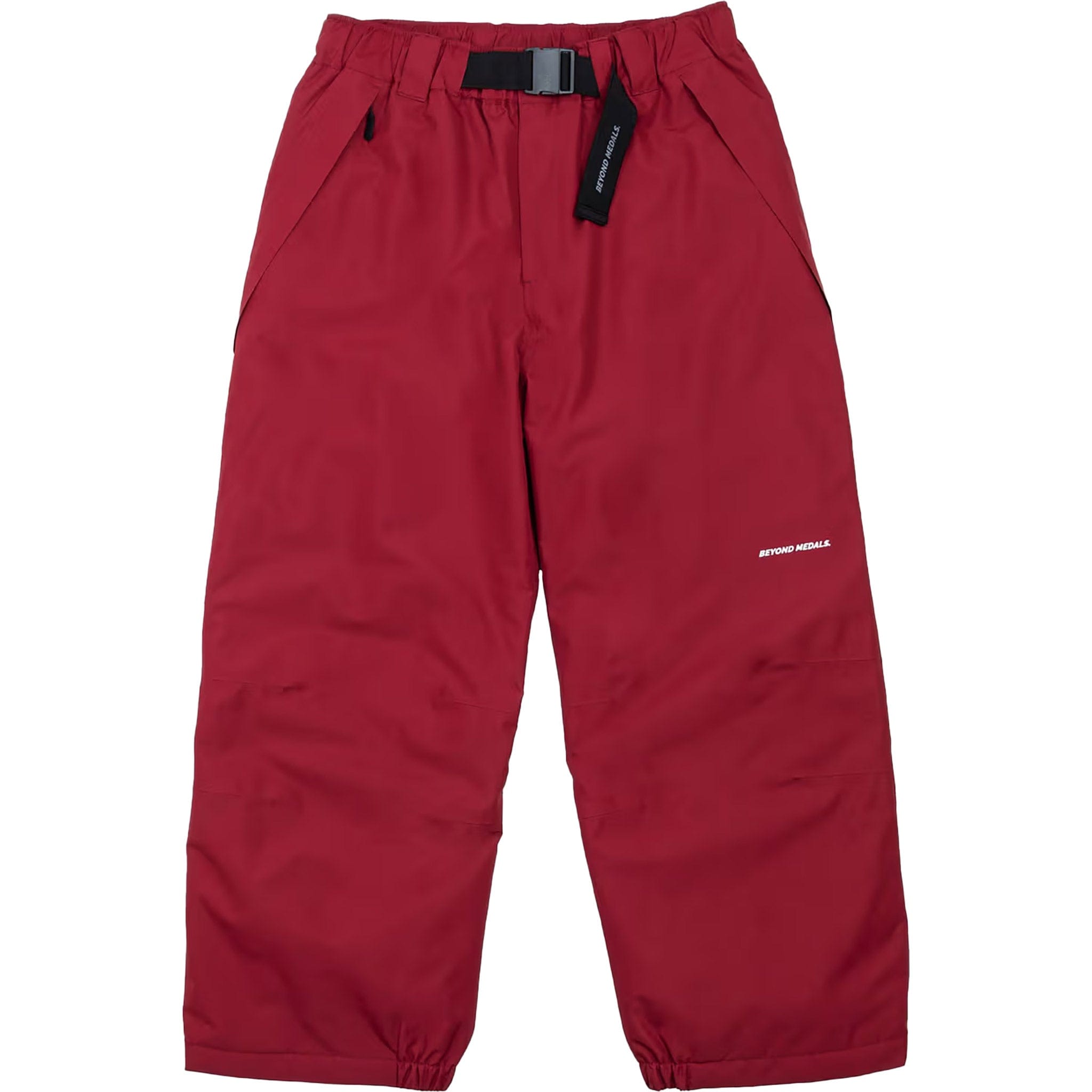 Beyond Medals Nostalgia Pant 2L Dark Red Mens Snowboard Pants
