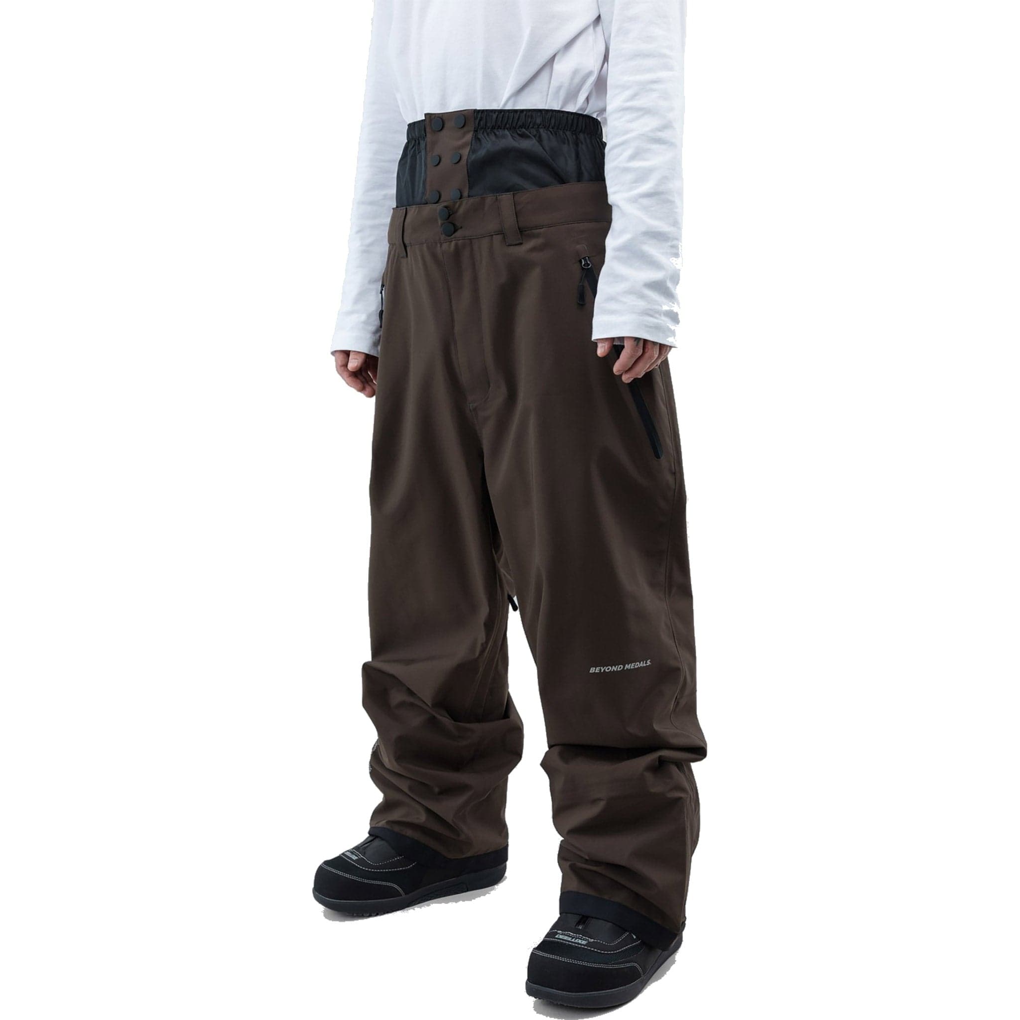 Beyond Medals Omni 3L Pant Brown Mens Snowboard Pants