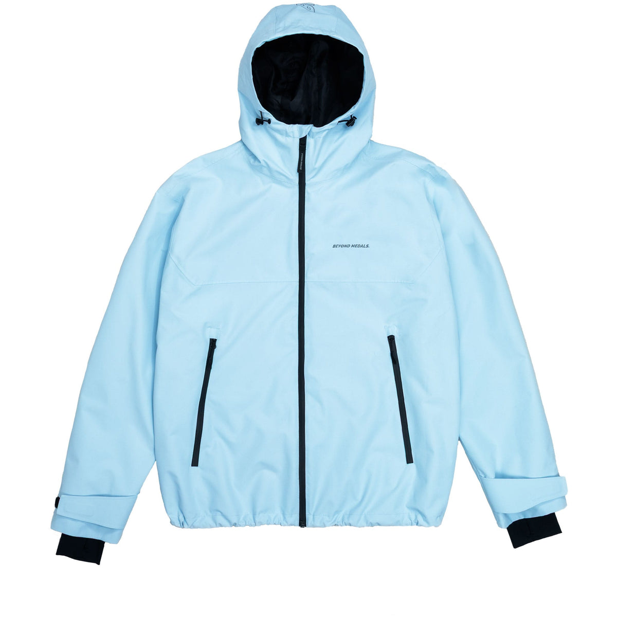 Beyond Medals Park Jacket 2L Light Blue Mens Snowboard Jackets