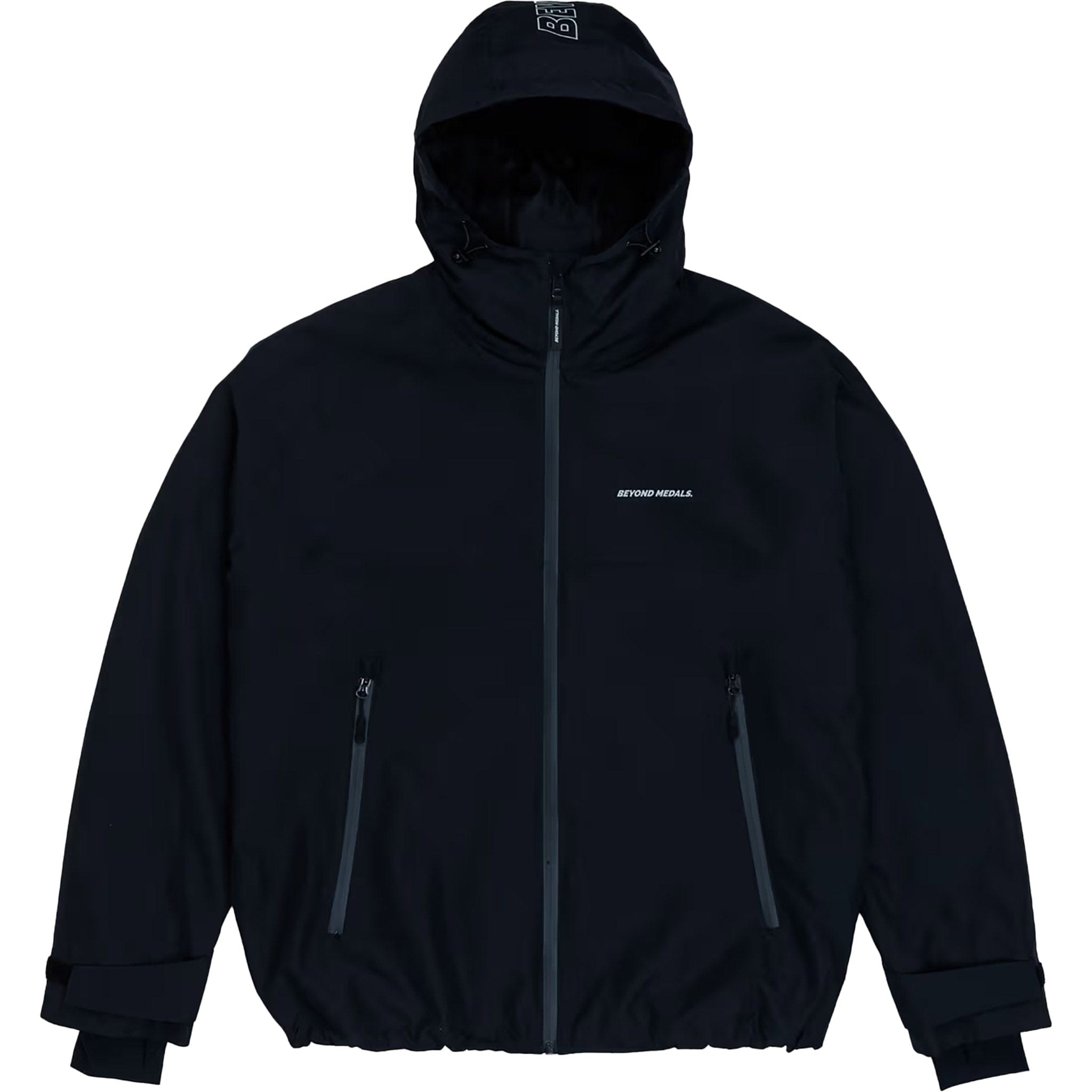 Beyond Medals Park Jacket Black Mens Snowboard Coat