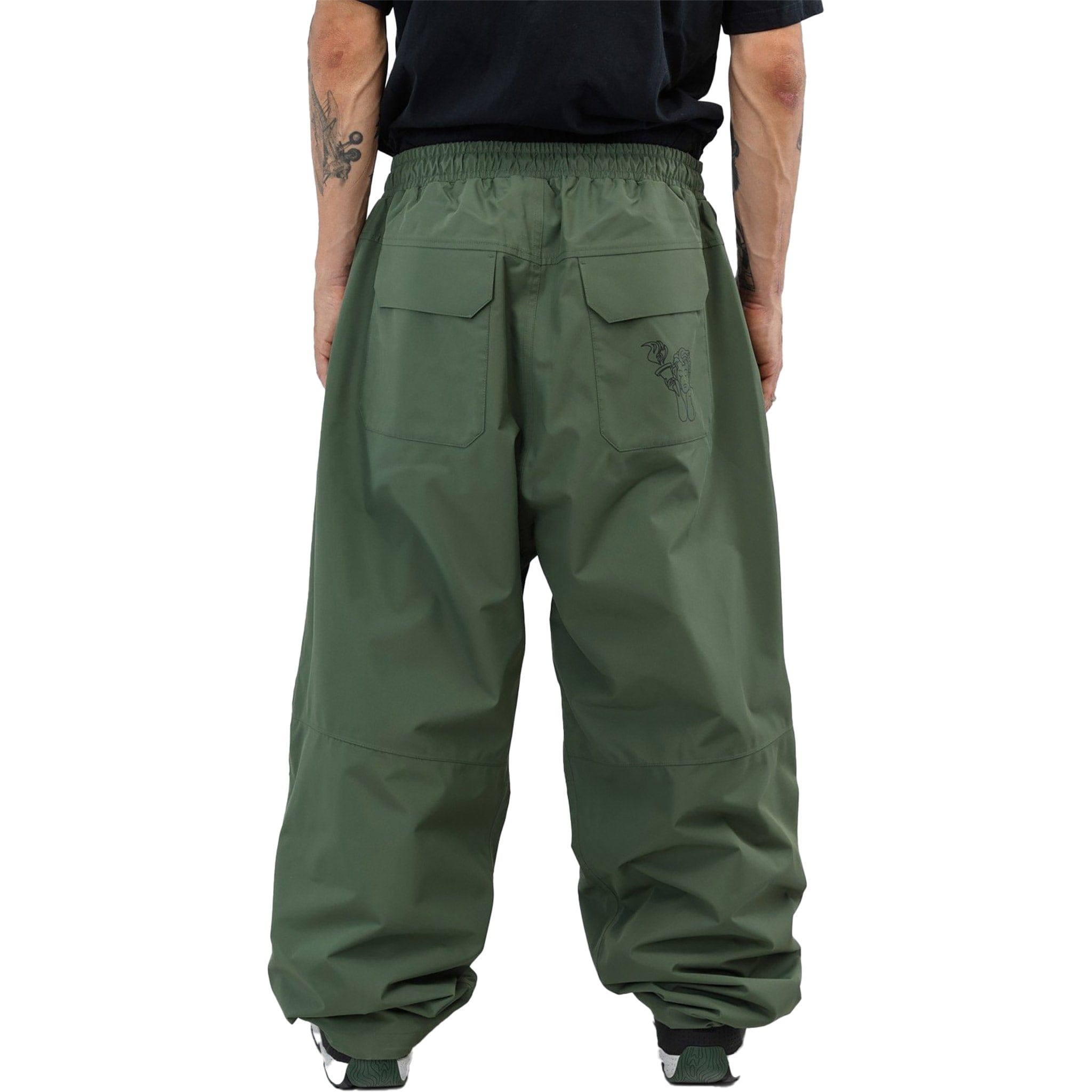 Beyond Medals Park Pant 2L New Dark Green Mens Snowboard Pants