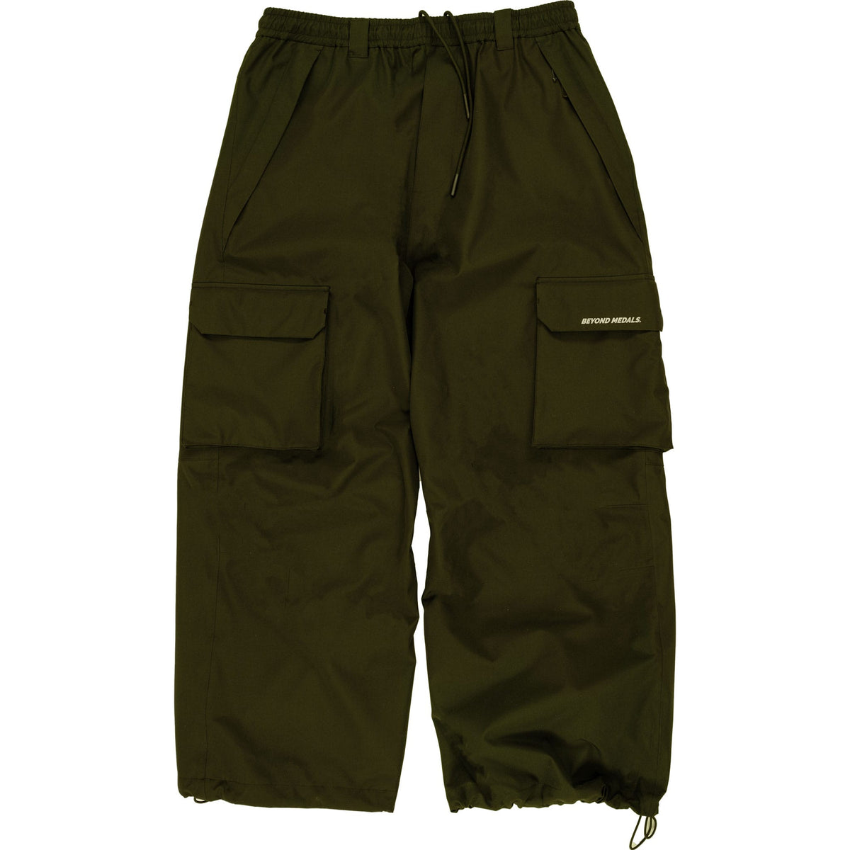 Beyond Medals Park Pant Cargo 2L Dark Green Mens Snowboard Pants