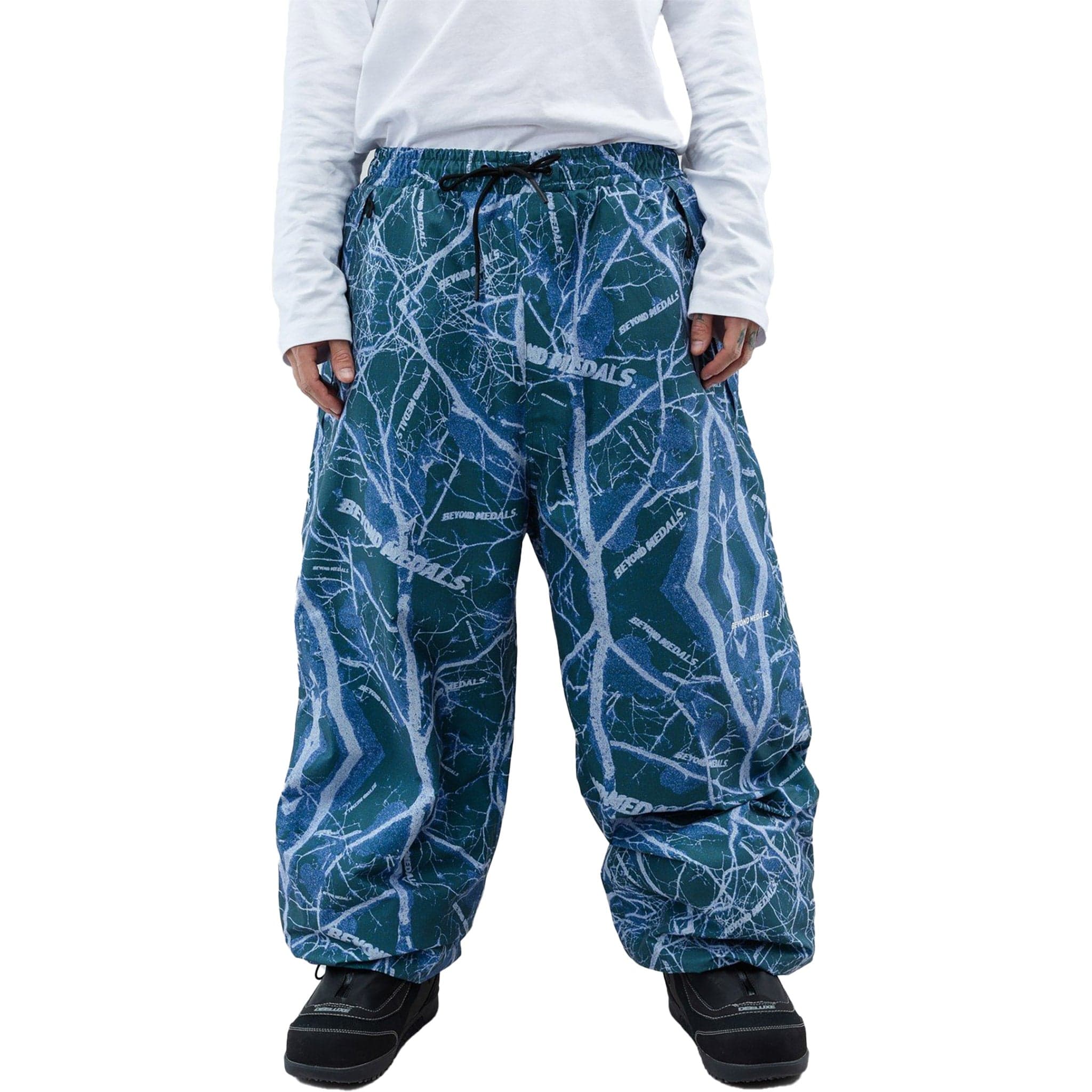 Beyond Medals Park Ripstop Pant Print Mens Snowboard Pants