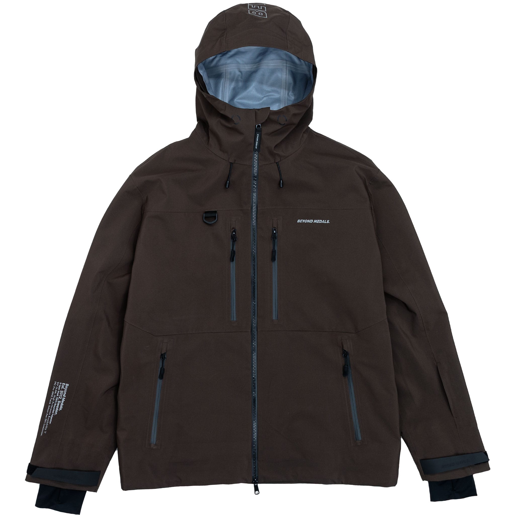 Beyond Medals Pro Tech Jacket 3L Brown - Sanction Skate And Snow