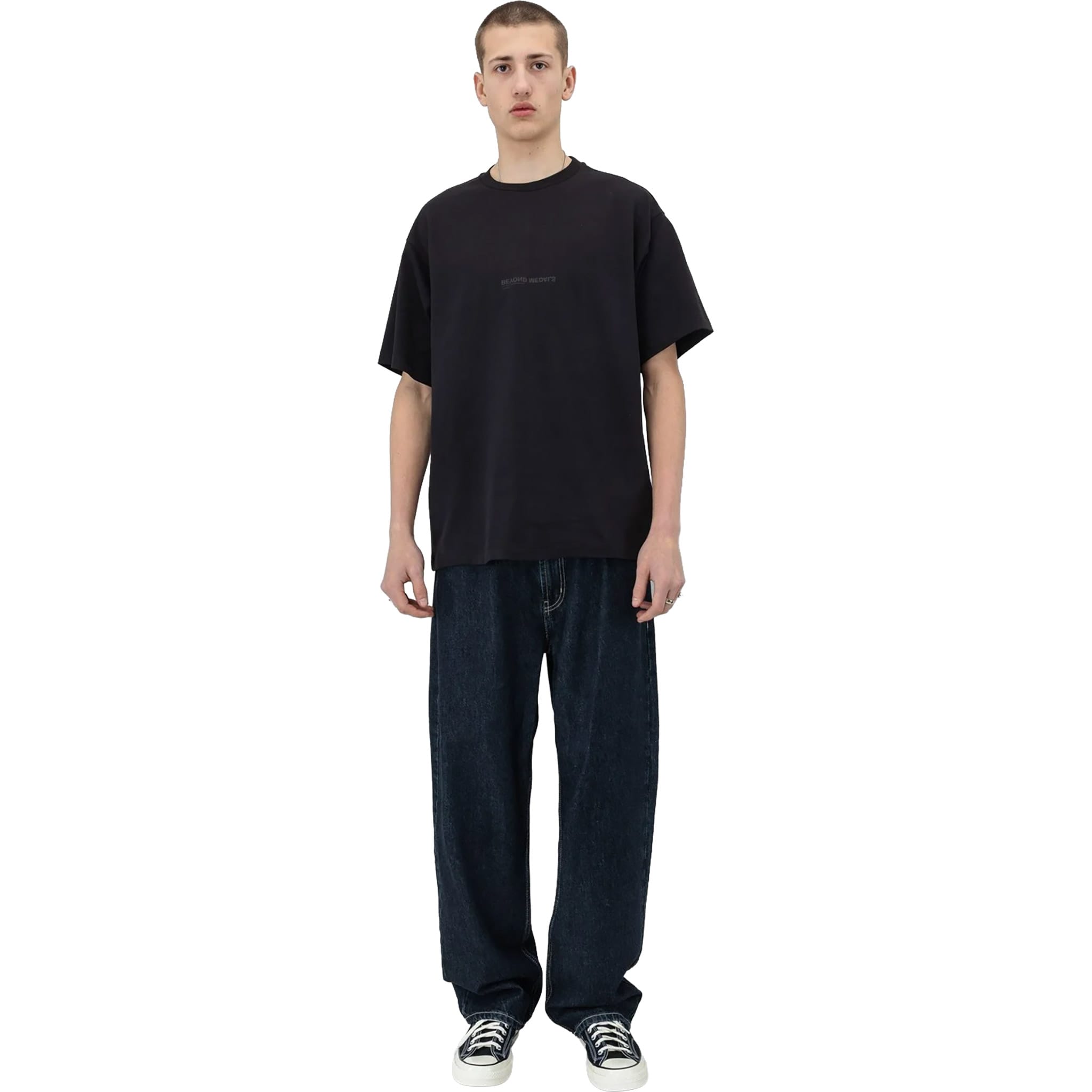 Beyond Medals Reverse Logo Tee Black T Shirt