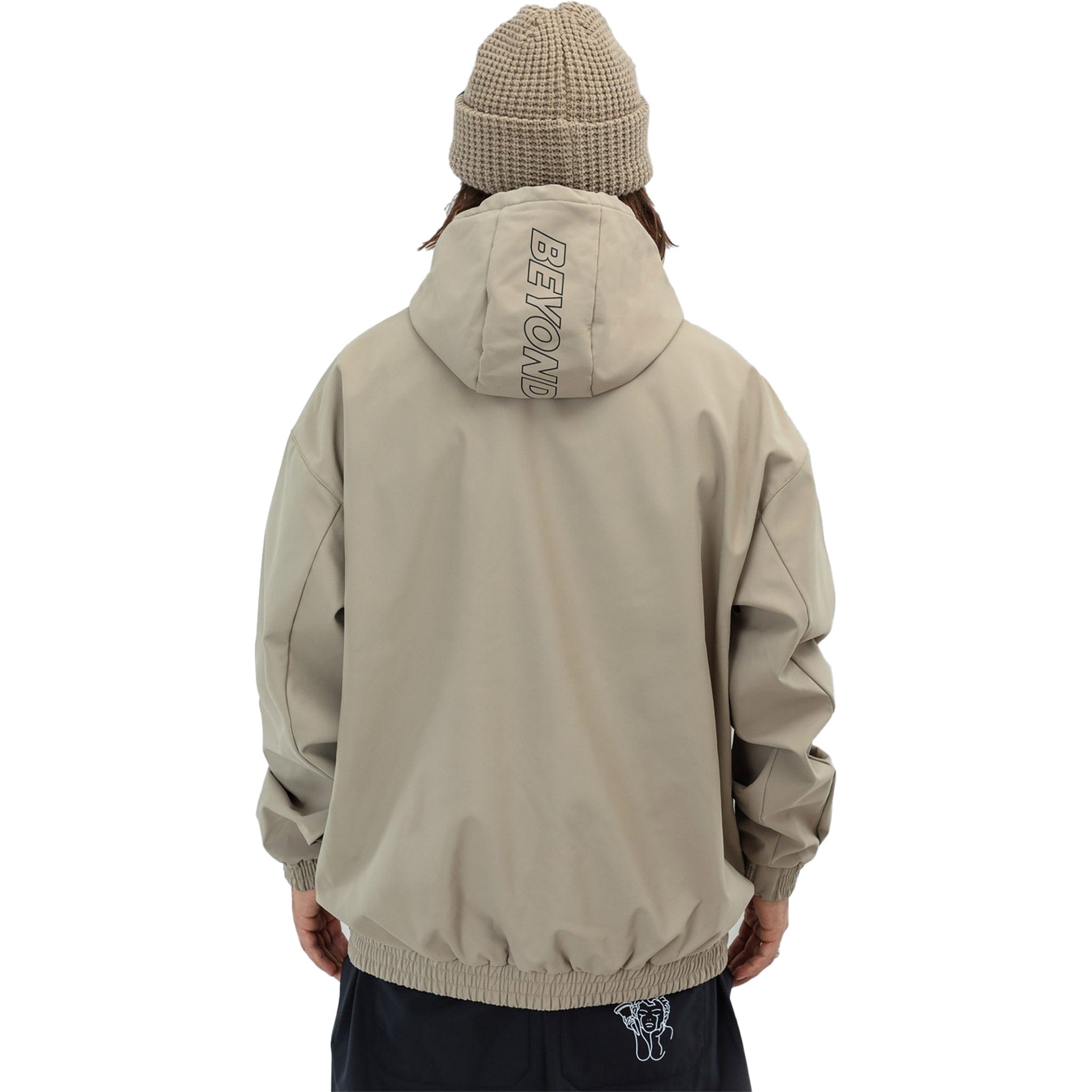 Beyond Medals Softshell Hoodie Beige Sweatshirts