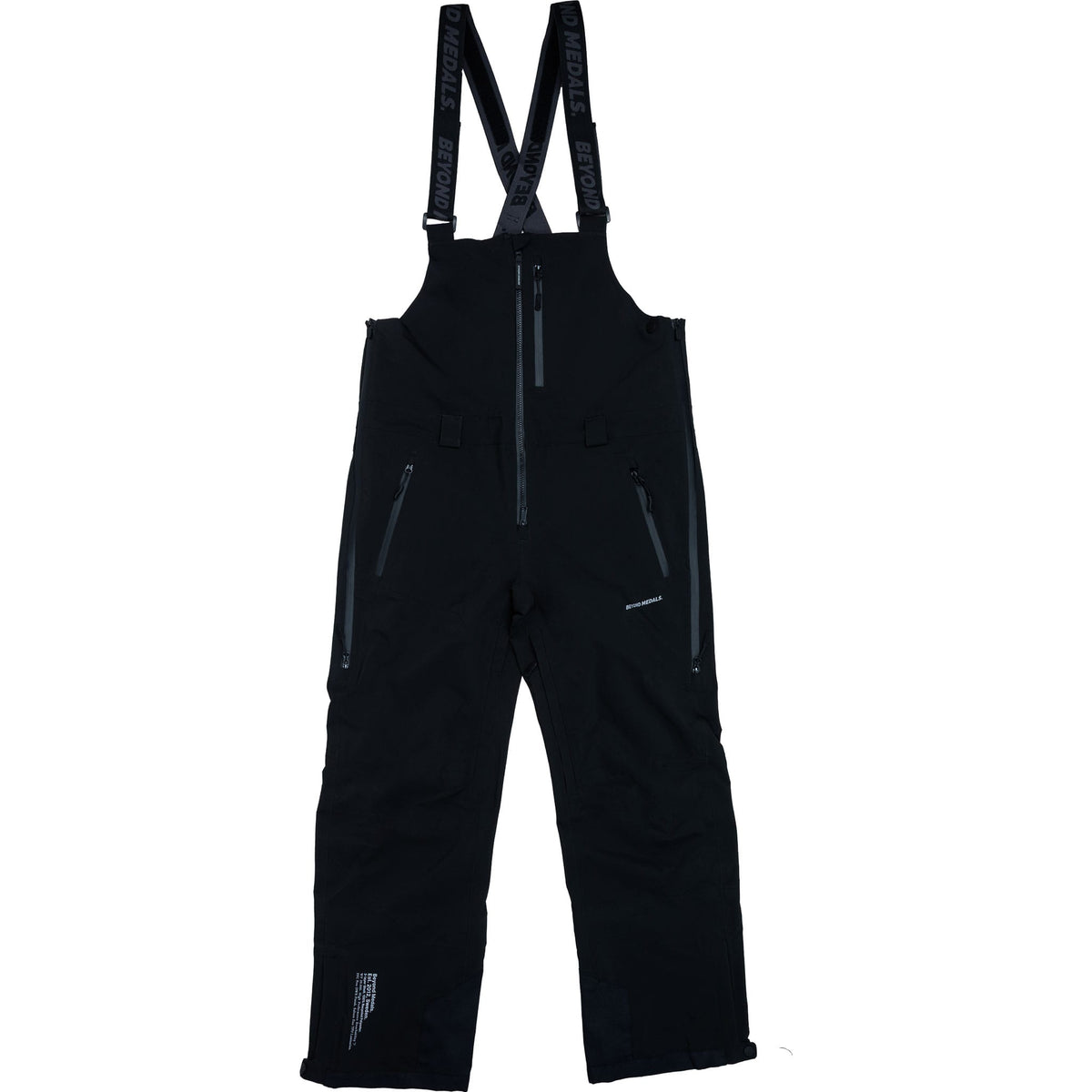 Beyond Medals Tech Bib 2.0 3L Black Mens Snowboard Pants