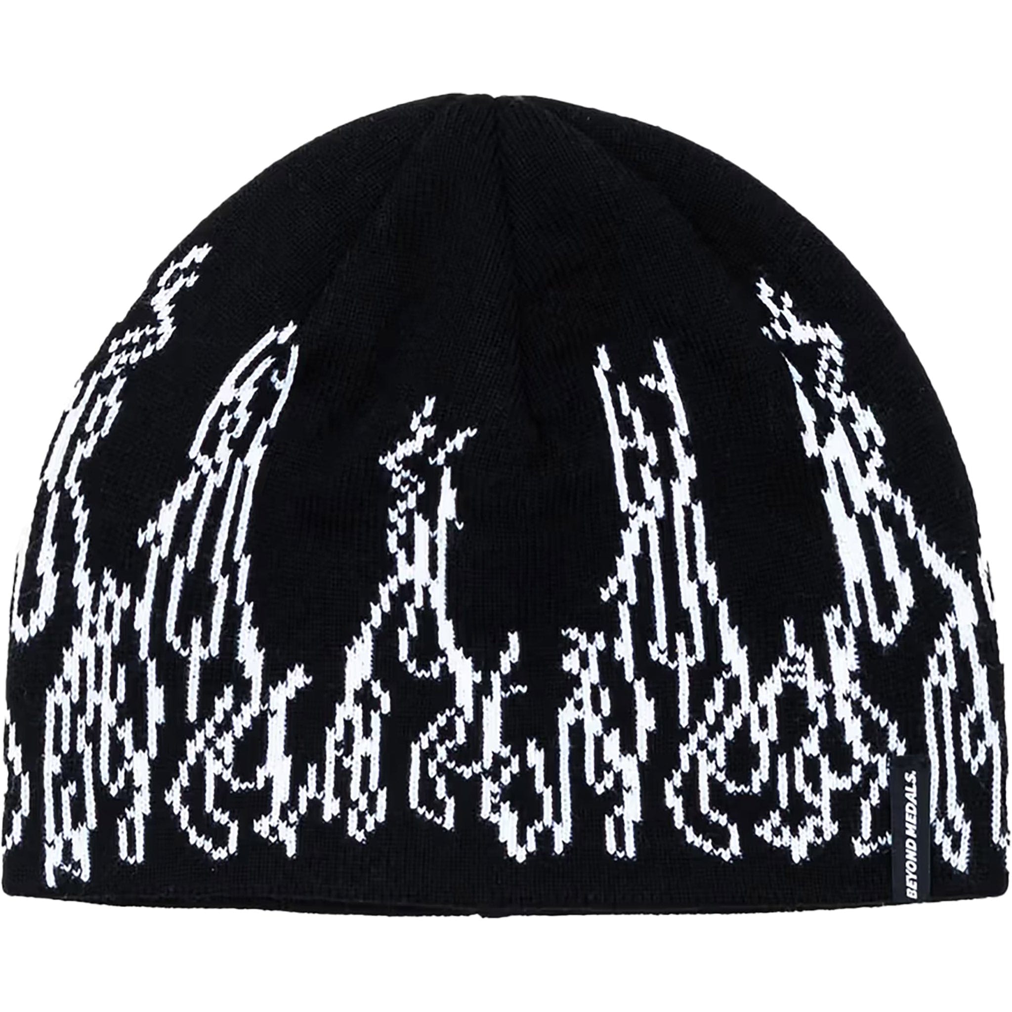 Beyond Medals Warning Beanie Black Beanie