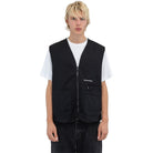 Beyond Medals Work Vest Black Casual Jackets