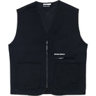 Beyond Medals Work Vest Black Casual Jackets