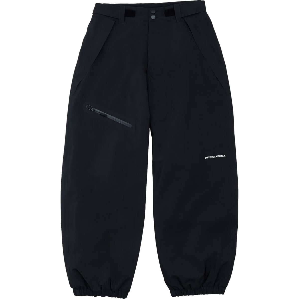 Beyond Medals X Pant 3L Black Mens Snowboard Pants