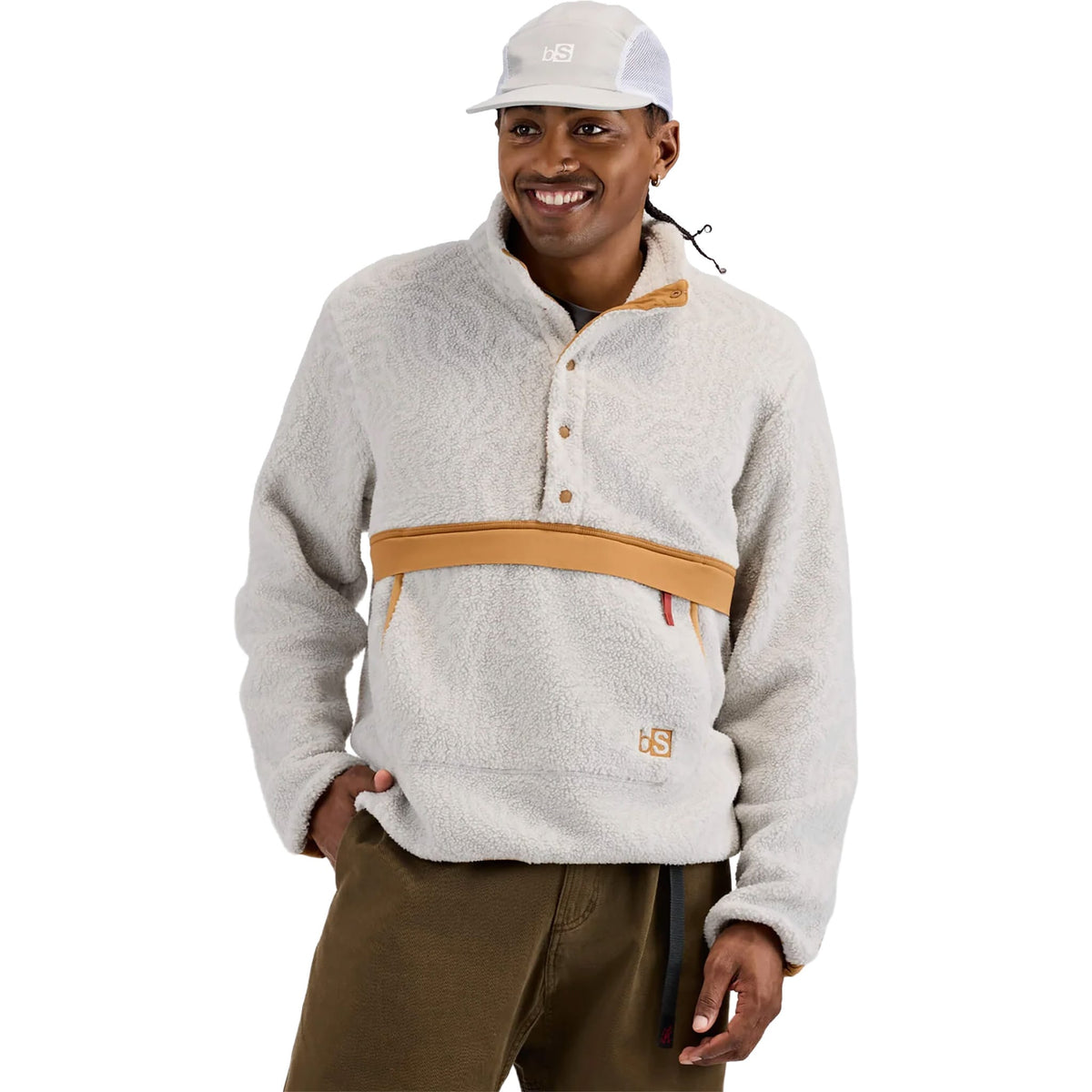 Blackstrap Caldera 1/2 Snap Inprint Ash 2027 Mens Thermal
