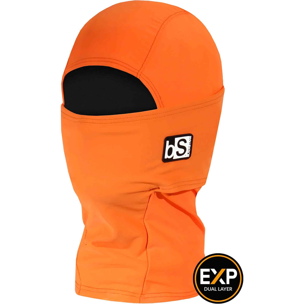 Blackstrap Expedition Hood Kids Bright Orange Facemask