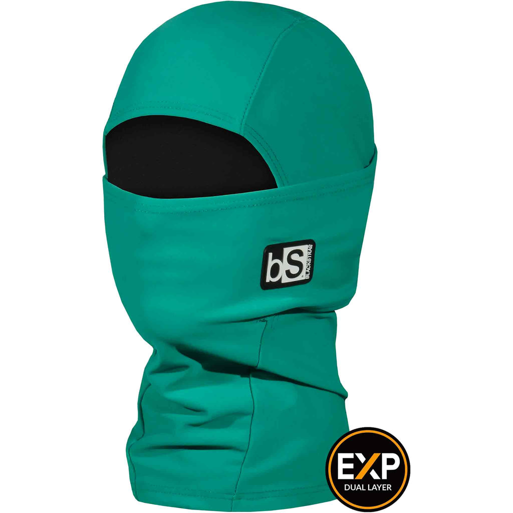 Blackstrap Expedition Hood Kids Solid Jade Facemask