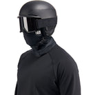 Blackstrap Hood Black Facemask