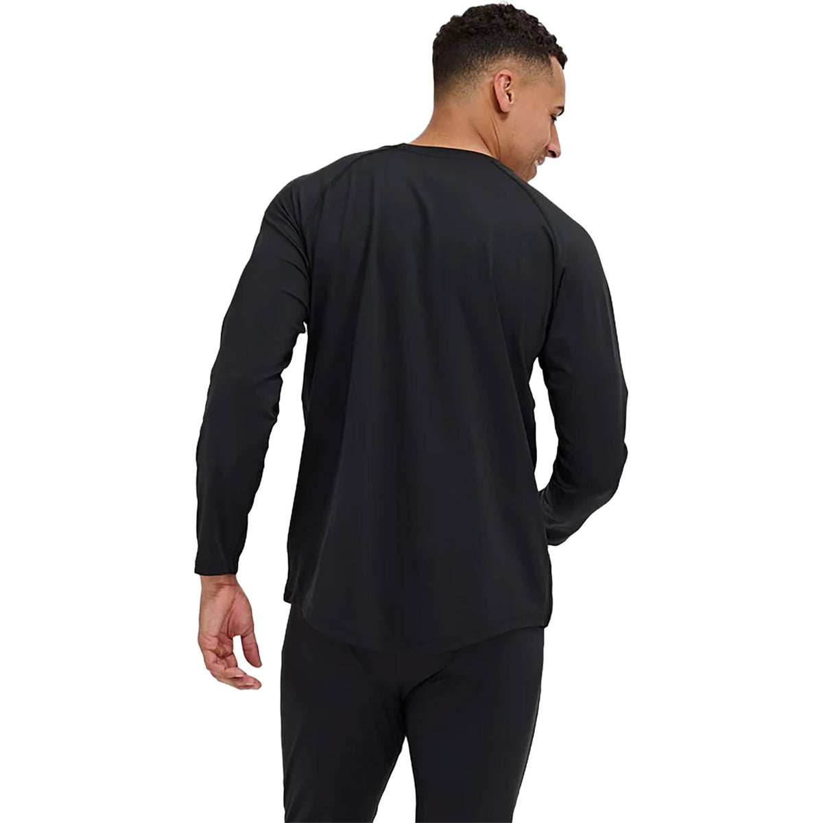Blackstrap Skyliner Crewneck Black 2027 Mens Thermal