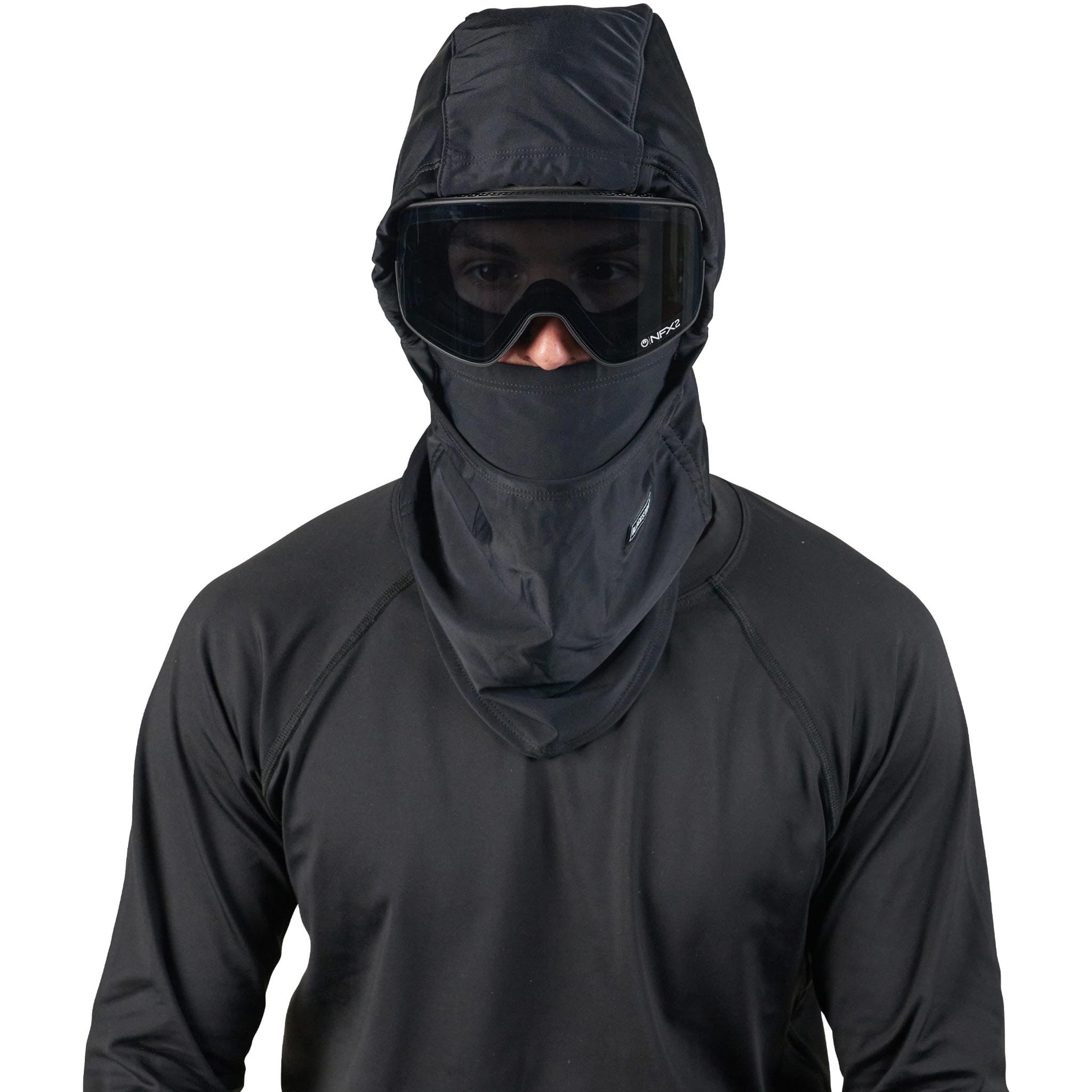 Blackstrap Team Hood Black Facemask