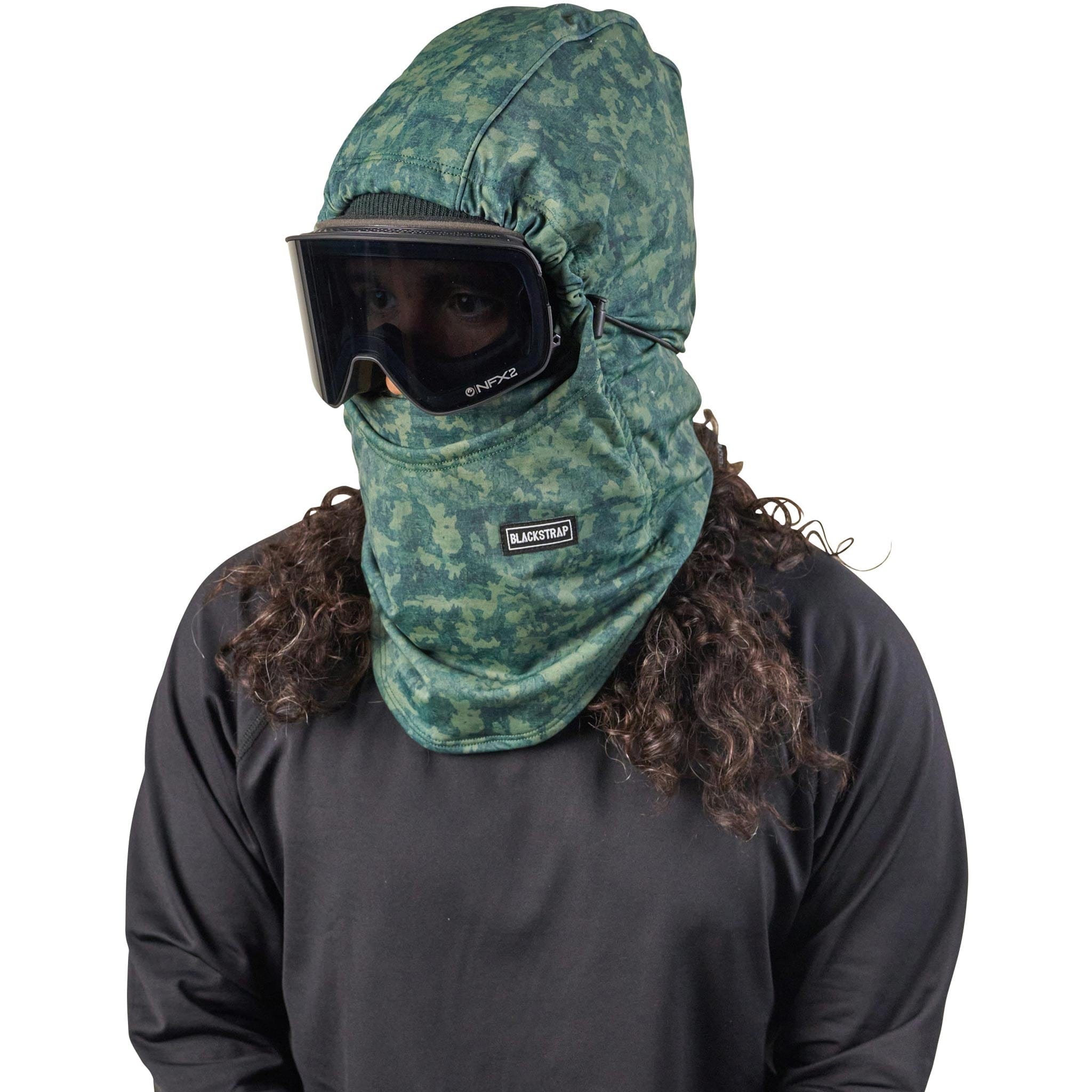 Blackstrap Team Hood Canvas Drab Facemask