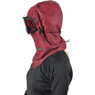 Blackstrap Team Hood Springy Maroon Facemask