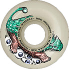 Bones Boo Dino-Sortas X-Formula V6 Widecut 54mm 99a Wheels Natural Skateboard Wheels