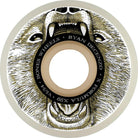 Bones Decenzo Bear Grills X-Formula V5 Sidecut 54mm 99a Wheels Natural Skateboard Wheels