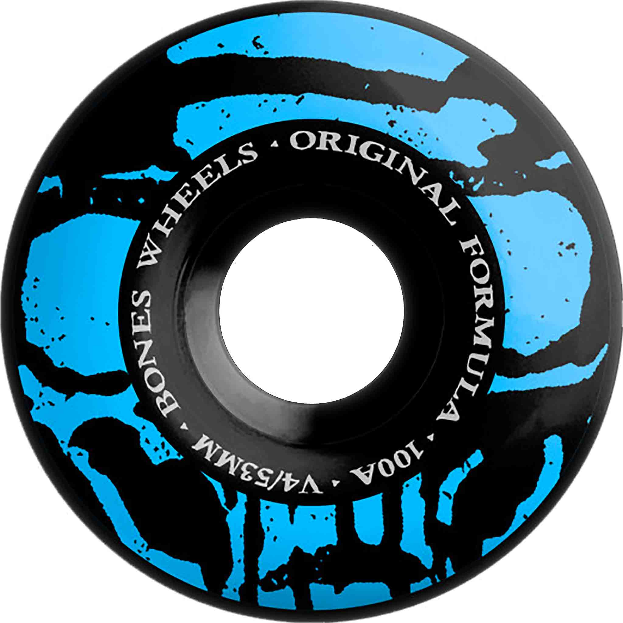 Bones Mummy Skulls OG Formula V4 Wide 100a 53mm Skateboard Wheels Skateboard Wheels