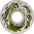 Bones Wood Dino-Sortas X-Formula V5 Sidecut 53mm 99a Wheels Natural Skateboard Wheels