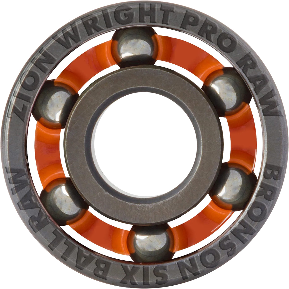 Bronson Zion Wright Raw 6-Ball Skate Bearings Skateboard Bearings